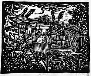 Kona Coffee Shack limited edition print